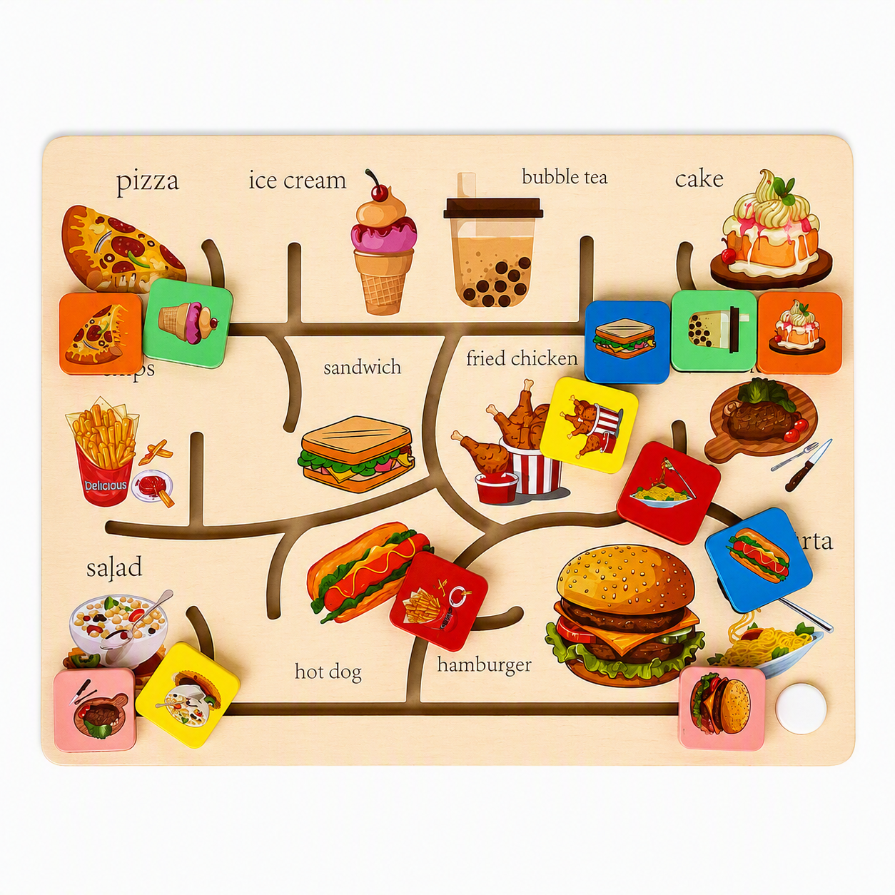 Position Tracking Puzzle Board
