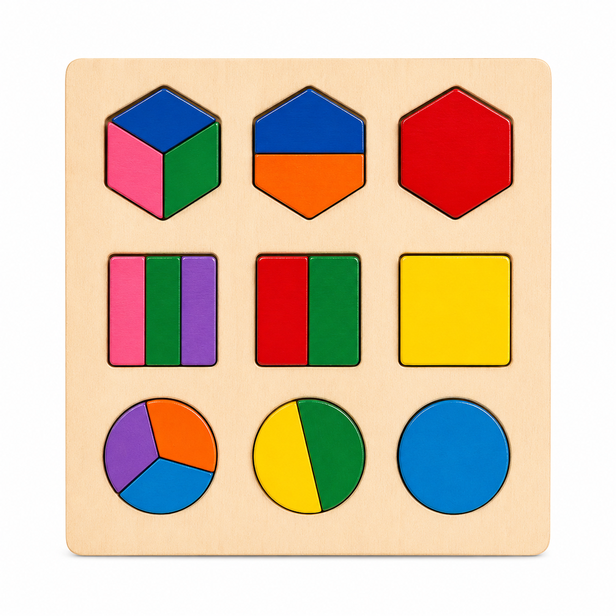 Shape Matching Puzzle Board