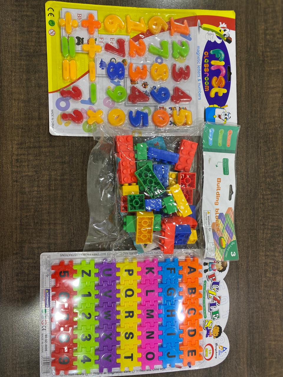 3 in 1 Kids Learning Combo – Learn, Build & Play!
