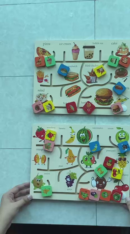 Position Tracking Puzzle Board